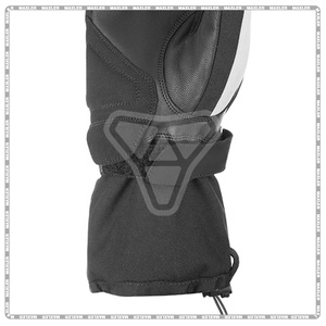 Gants de moto en cuir de haute qualité pour hommes et femmes Équipement de protection classique pour l'hiver Options longues et courtes pour la conduite - Product Image 6