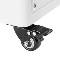 Machine de lyophilisation à minuterie réglable en acier au carbone, chauffage électrique, modèle blanc D0100XU48CV, 8,8-13,2 LBS/lot, fruits et légumes