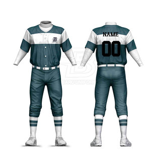 Uniforme de Béisbol de Último Diseño, Conjunto de Uniforme de Equipo, Uniforme de Béisbol Personalizado, Uniforme de Béisbol de Estilo Moderno - Product Image 5