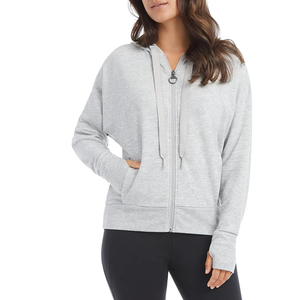 Sweat à capuche surdimensionné pour femme en vert sauge confortable doux pull à manches longues pour tenue décontractée ou Streetwear - Product Image 4