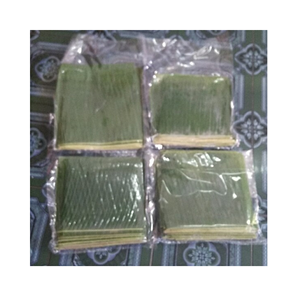 Feuilles de fibres végétales naturelles de feuilles de bananier congelées pour doublure de plateau de restauration, fabriqué au Vietnam, qualité supérieure, meilleur prix - Product Image 5