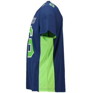 Maillot de football 100% polyester, nouveau design, imprimé par transfert thermique, manches courtes, séchage rapide, décontracté - Product Image 3