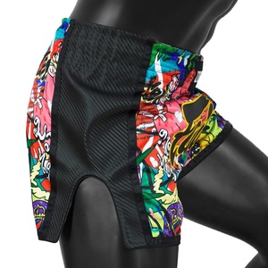 Shorts de MMA personnalisés avec logo, impression par sublimation, équipement d'entraînement et de combat, vêtements d'arts martiaux personnalisables - Product Image 5
