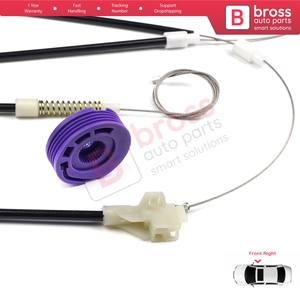 BWR460 Power Window Regulator Repair Set Front Right <b>Door</b> for Golf MK3 1H1 1H5 1991-1998 5-<b>Door</b> Vento Jetta 1H2 1992-1999 1H0837 - Product Image 5