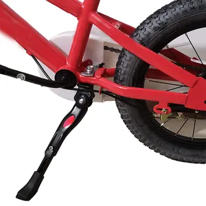 Wholesale bike side kickstand 16 18 20 22 Inch adult kickstand bike adjustable aluminum alloy kids bike kickstand