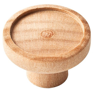 ลูกบิดลิ้นชักตู้ไม้เชอร์รี่ทรงกลมแบบอินเดีย - Product Image 3