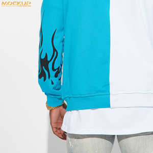 Sudaderas con Diseño Personalizado y Pedrería, Impresión Digital, Transpirables, de Forro Polar, para Hombre, de Invierno - Product Image 5