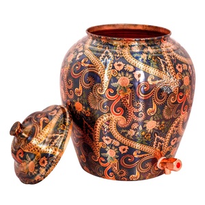 Dispensador de agua multicolor de cobre puro para el hogar, Hotel y restaurante, beneficios de cobre para la salud, vasos de diseño moderno para fiestas - Product Image 6