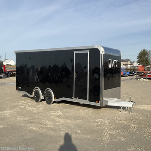 2026 ATC ROM 450 8.5x24 Enclosed Car Hauler <b>Trailer</b> 9990 GVWR All Aluminum Cargo <b>Trailer</b> Premium Escape Door 84" Interior Height - Product Image 1