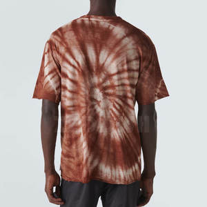 Personalizado de gran tamaño fabricante Casual lavado ácido camisetas ligeras de alta calidad 100% algodón lavado ácido camisetas - Product Image 4