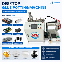 Professionelle Desktop 3-Achsen Vollautomatische Zweikomponenten-AB-Klebstoff-Vergussmaschine für LED-Elektronik und Industrieanwendungen