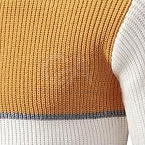 เสื้อสเวตเชิ้ตผู้ชายแบบคัลเลอร์บล็อกสั่งทำขายส่ง เสื้อสเวตเชิ้ตผู้ชายแบบสวมหัวคุณภาพสูง สั่งทำโลโก้ได้ - Product Image 6