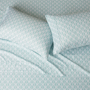 Juegos de Cama de Tamaño Queen y King Personalizados al por Mayor, Sábanas Estampadas de Algodón/Poliéster de Punto, 3 Piezas, 4 Piezas, Funda de Edredón Lisa Teñida - Product Image 2