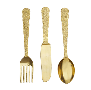 PVD Designer Couverts Set High Premium 18/10 Couverts en métal Passe au lave-vaisselle pour les événements professionnels Prix d'usine - Product Image 4