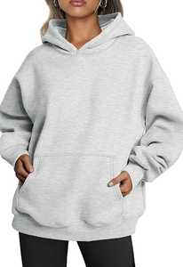 เสื้อฮู้ดดี้โอเวอร์ไซส์ผ้าฝ้ายฟลีซเนื้อหนัก สไตล์ลำลอง ผลิตในบังกลาเทศ - Product Image 5