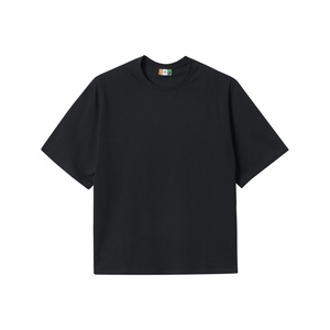 Custom Tshirt 100% Cotton <b>Men's</b> <b>Cropped</b> Boxy Fit Tee Luxury Quality Streetwear Oversized Drop Shoulder T-shirt for <b>men</b> - Product Image 4