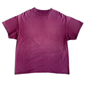 Vintage Sunfaded Washed T Shirt Oversized Heavyweight Retro Faded Tee Soft Cotton Custom Logo OEM Bulk Streetwear Plain T Shirt - Product Image 1