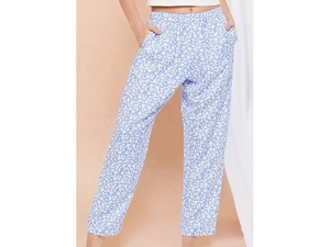 Pantalon léger imprimé pour femmes XL fermeture à la taille élastique personnalisée-pour vêtements de nuit printemps/été Homewear Casuals - Product Image 5