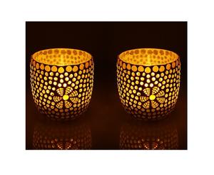 Pots de bougie en métal Look Vintage classique Tea Light Votive Tea Light Holder pour la décoration de la maison pour l'exportation de l'Inde - Product Image 6