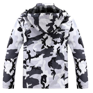 Custom Colors High Quality <b>Plus</b> <b>Size</b> Men's Softshell <b>Rain</b> <b>Jacket</b> Comfortable Waterproof Quick Dry Breathable Stand Collar for - Product Image 2