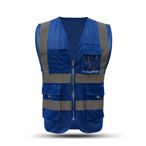Chaleco de tráfico de trabajador de ropa de seguridad reflectante de gama alta con suministro de punto rápido de alta seguridad y saneamiento - Product Image 5