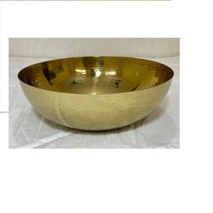 Bol de service pour fruits en relief, pour la cuisine à domicile, grande capacité, bol de service en laiton pour soupe au prix le plus bas - Product Image 2