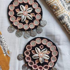 Boucles d'oreilles brodées, perles personnalisées, boucles d'oreilles multi-perles, bijoux de fête pour femmes, au meilleur prix, boucles d'oreilles à perles - Product Image 3