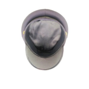 Insignias Diseños formales Bordado o impreso Insignia Alta calidad Negro Azul Verde Color Personalizado Ceremonial oficer Cap - Product Image 5