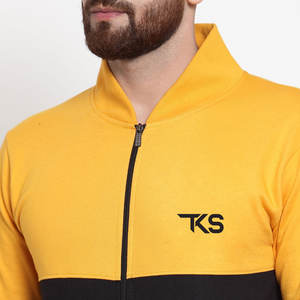 Invierno cálido moda Jogging entrenamiento chándales elegante a prueba de viento Joggers Casual Zip con capucha de talla grande traje para hombre - Product Image 2