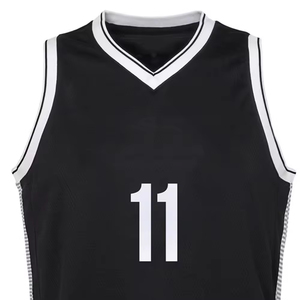 Camisetas de Baloncesto Personalizadas Unisex de Malla Transpirable de Secado Rápido que Absorbe la Humedad, Talla Grande, Ajuste Holgado - Product Image 4
