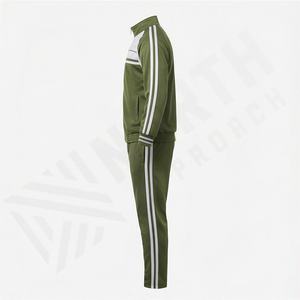 Ensemble de survêtement de sport pour homme grande taille, deux pièces, sweat-shirt à capuche et pantalon de jogging, streetwear, logo personnalisé, tenue de couleur personnalisée - Product Image 3