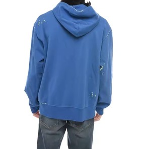 เสื้อฮู้ดดี้แบบใหม่มีสไตล์แห้งเร็วสวมใส่และซักเสื้อผ้าธรรมดาผ้าฝ้ายผสมกันแดดสำหรับผู้ชาย - Product Image 3