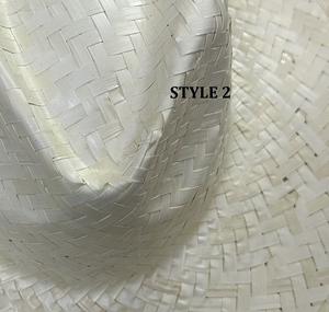 Sombrero de Paja Natural, Sombrero de Hoja de Palma Edward, Sombreros de Paja Panamá, Texas, Sin Cinta Incluida, Precio Económico, Venta al por Mayor a Granel - Product Image 5