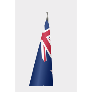 Bandera Oficial de Nueva Zelanda para Interiores, Logotipo Personalizado, Impresión Digital, 3x5 pies, Nailon y Seda, Asta de Aluminio para Uso Automotriz - Product Image 3