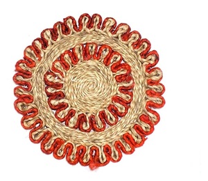 Modern Jute Non-Slip Placemat Elegant Durable <b>Table</b> <b>Mats</b> for Dining Kitchen Wedding & Family Party Gathering Placemat Design - Product Image 1