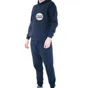 Ensembles de survêtements d'hiver pour hommes, imprimés et unis, en deux pièces - Product Image 2