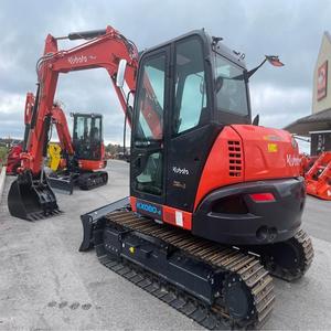 Pelle sur chenilles KX080-3 Kubota de qualité supérieure utilisée poids de fonctionnement de 8 tonnes moteur boîte de vitesses roulement de pompe à engrenages - Product Image 5
