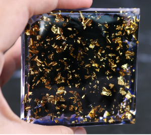 Pyramide d'arbre de vie améthyste énergie Positive Chakra Reiki méditation cristal Orgone pyramide EMF Protection cadeau de guérison - Product Image 6