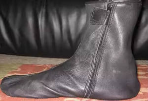 Chaussettes en cuir pour hommes, en cuir véritable, personnalisées, en gros, pour l'hiver - Product Image 4