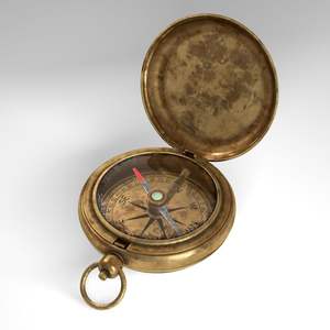 Vintage Metal Nautical <b>Compass</b> Classic Maritime <b>Navigation</b> Instrument Durable Explorer Tool For Hiking Sailing And Camping - Product Image 6