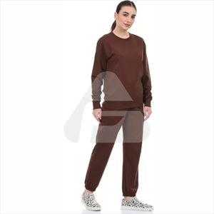 Ensemble de vêtements de sport pour femmes, grande taille, sweat-shirt à capuche en polaire décontracté, survêtement pour femmes, vente en gros - Product Image 5