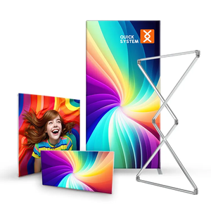 Jednostranná Napätá Textilná Grafika 3x6 Pozadie Prenosné Exponenčné Stánky 10x20 Modulárne Aluminiové Na Výstave - Product Image 3