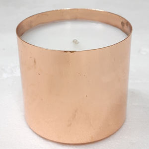 Stainless Steel Metal Round Shape <b>Copper</b> Finished <b>Candle</b> <b>Holder</b> Fancy Style Luxury Handmade Hot Selling Highest Quality - Product Image 1