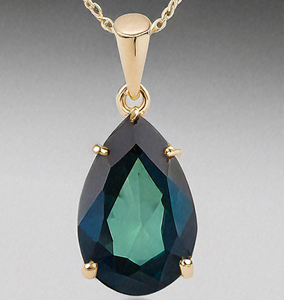 Bijoux fantaisie pour femmes colliers poire pendentif collier avec chaîne bijoux étanches pour femme - Product Image 3