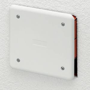 Gewiss cassette in tecnopolimero serie 48 dimensioni 92x92x45mm con coperchio bianco apparecchiature di distribuzione di potenza - Product Image 2