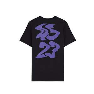 เสื้อยืดโอเวอร์ไซส์ Legacy สำหรับผู้ชาย ผ้าเจอร์ซีย์คอตตอน 100% น้ำหนักผ้า 200 กรัม ระบายอากาศได้ดี ลายพิมพ์สกรีน สีดำ - Product Image 2