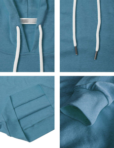 Sweats à capuche d'hiver pour femmes 100% coton personnalisable Pull streetwear style robe Haute qualité Taille personnalisée - Product Image 6