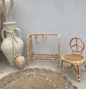 Chaise d'enfant en rotin et osier fabriquée au Vietnam, haute qualité pour la décoration - Product Image 6