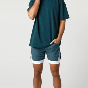 Pantalones Cortos Deportivos para Hombre de Buena Calidad, Totalmente Personalizables, de Venta Caliente, a la Moda, Antiarrugas, de Primera Calidad, de Secado Rápido y Transpirables - Product Image 2