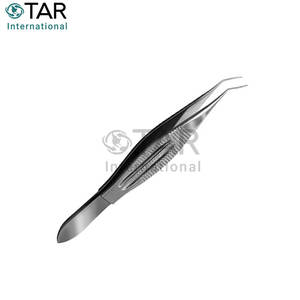 Pinzas de Inserción Buratto Premium, Instrumento Quirúrgico Controlado para Manipulación de Lentes Oftálmicas Anguladas, Instrumentos Médicos - Product Image 1